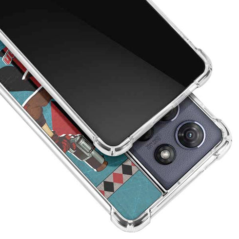 DC Comics Bombshells Harley Quinn Moto G Power 5G (2025) Clear Case