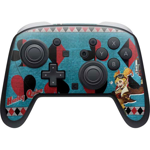 DC Comics Bombshells Harley Quinn Nintendo Skins