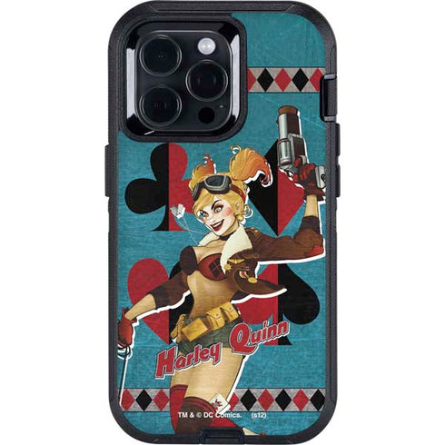 DC Comics Bombshells Harley Quinn Otterbox Defender iPhone Skin