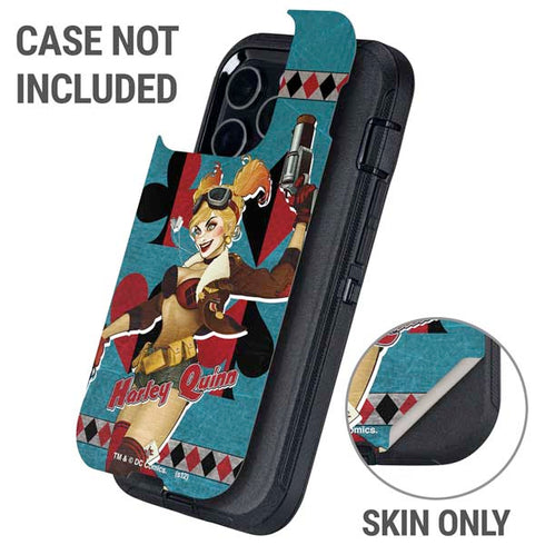 DC Comics Bombshells Harley Quinn Otterbox Defender iPhone Skin