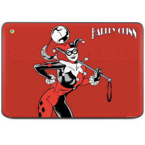 DC Comics Harley Quinn Classic Art Pose HP Chromebook Skin