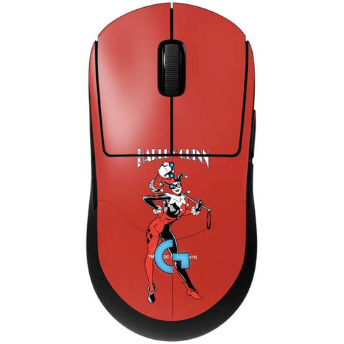 DC Comics Harley Quinn Classic Art Pose G Pro Wireless Gaming Mouse Skin