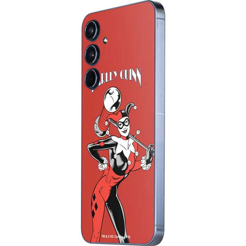 DC Comics Harley Quinn Classic Art Pose Galaxy A35 5G Skin