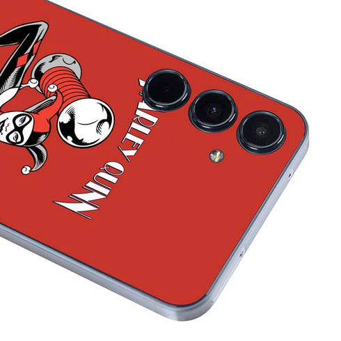 DC Comics Harley Quinn Classic Art Pose Galaxy A35 5G Skin