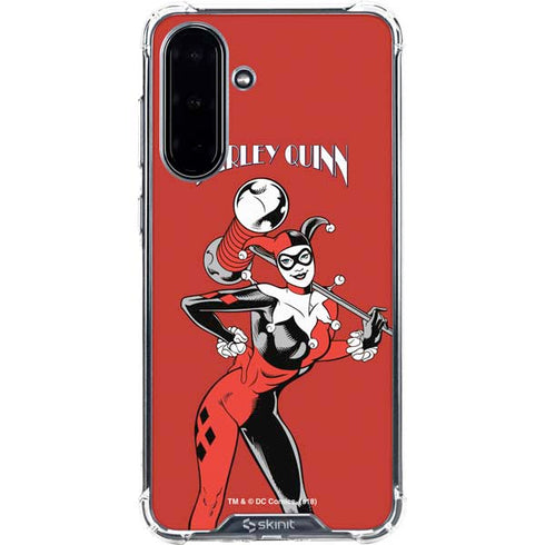 DC Comics Harley Quinn Classic Art Pose Galaxy A36 5G Clear Case