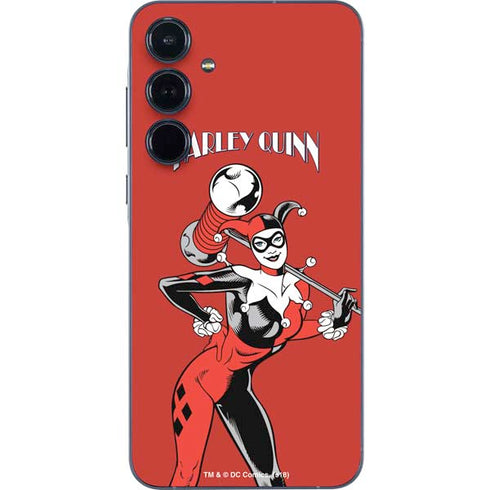 DC Comics Harley Quinn Classic Art Pose Galaxy A36 5G Skin
