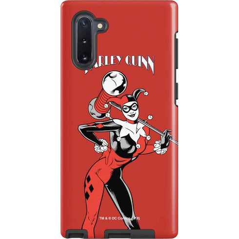 DC Comics Harley Quinn Classic Art Pose Galaxy Cases