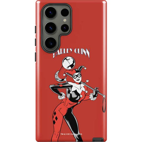 DC Comics Harley Quinn Classic Art Pose Galaxy S23 Ultra Pro Case