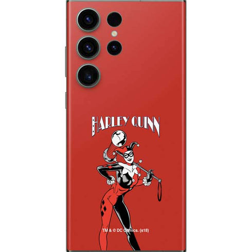 DC Comics Harley Quinn Classic Art Pose Galaxy Skins