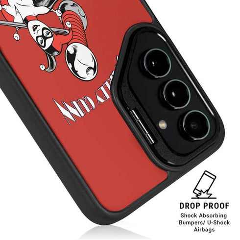 DC Comics Harley Quinn Classic Art Pose Galaxy S25 Kickstand Case