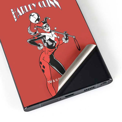 DC Comics Harley Quinn Classic Art Pose Galaxy S24 Ultra Skin