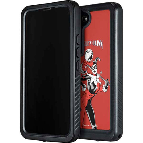 DC Comics Harley Quinn Classic Art Pose Galaxy S24 Waterproof Case