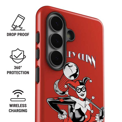 DC Comics Harley Quinn Classic Art Pose Galaxy S26 Impact Case