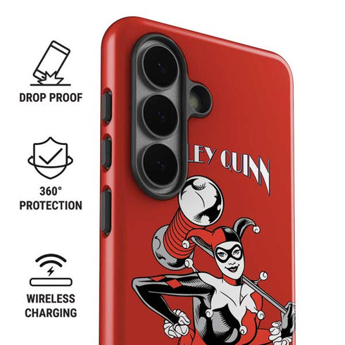 DC Comics Harley Quinn Classic Art Pose Galaxy S26 Plus Impact Case