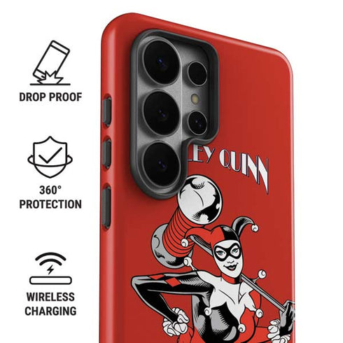 DC Comics Harley Quinn Classic Art Pose Galaxy S26 Ultra Impact Case
