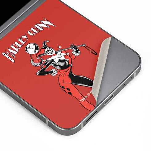 DC Comics Harley Quinn Classic Art Pose Galaxy Z Flip6 Skin