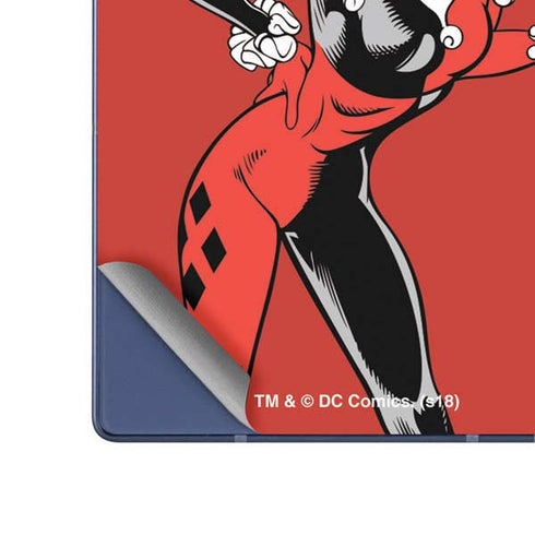 DC Comics Harley Quinn Classic Art Pose Galaxy Z Fold6 Skin