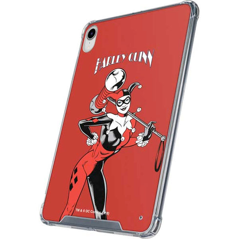 DC Comics Harley Quinn Classic Art Pose iPad 11th Gen (2025) Clear Case