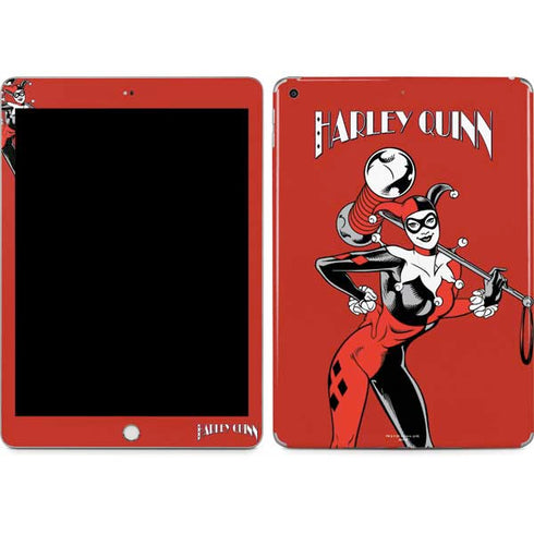 DC Comics Harley Quinn Classic Art Pose Apple iPad Skin