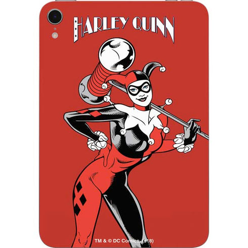 DC Comics Harley Quinn Classic Art Pose Apple iPad Mini Skin