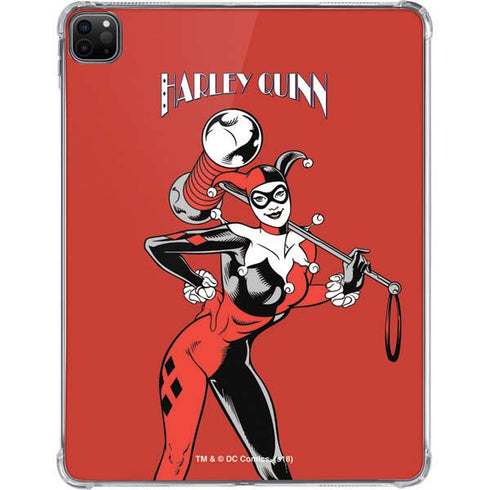 DC Comics Harley Quinn Classic Art Pose iPad Pro 11in (2024) Clear Case