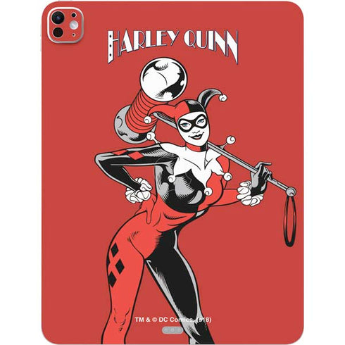 DC Comics Harley Quinn Classic Art Pose iPad Pro 13in M4 (2024) Skin