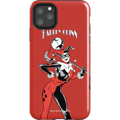 DC Comics Harley Quinn Classic Art Pose iPhone Cases