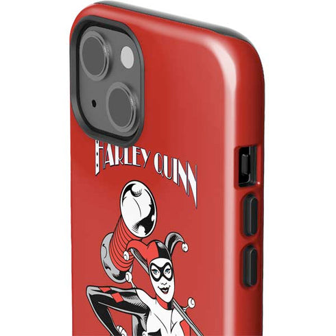 DC Comics Harley Quinn Classic Art Pose iPhone 15 Impact Case