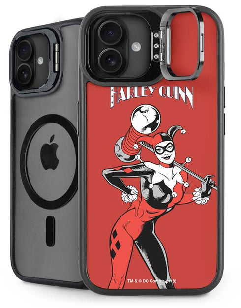 DC Comics Harley Quinn Classic Art Pose iPhone 16 Kickstand Case