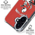 DC Comics Harley Quinn Classic Art Pose iPhone 16 Plus Clear Case