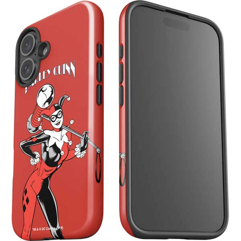 DC Comics Harley Quinn Classic Art Pose iPhone 16 Plus Impact Case
