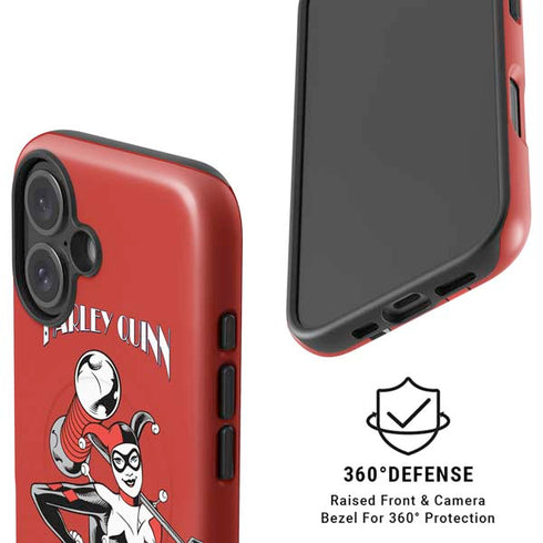 DC Comics Harley Quinn Classic Art Pose iPhone 16 Plus Magsafe Impact Case