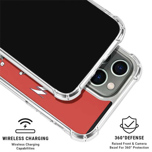 DC Comics Harley Quinn Classic Art Pose iPhone 16 Pro Clear Case