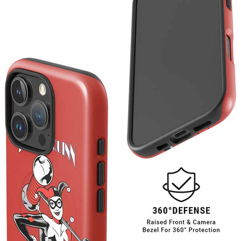 DC Comics Harley Quinn Classic Art Pose iPhone 16 Pro Magsafe Impact Case