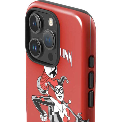 DC Comics Harley Quinn Classic Art Pose iPhone 16 Pro Max Impact Case