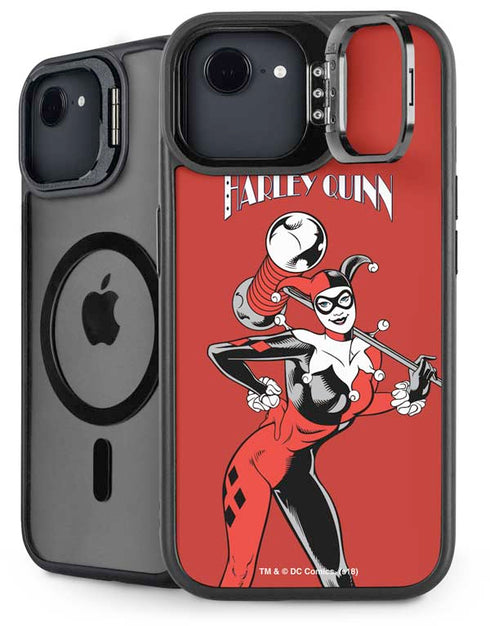 DC Comics Harley Quinn Classic Art Pose iPhone 16e Kickstand Case