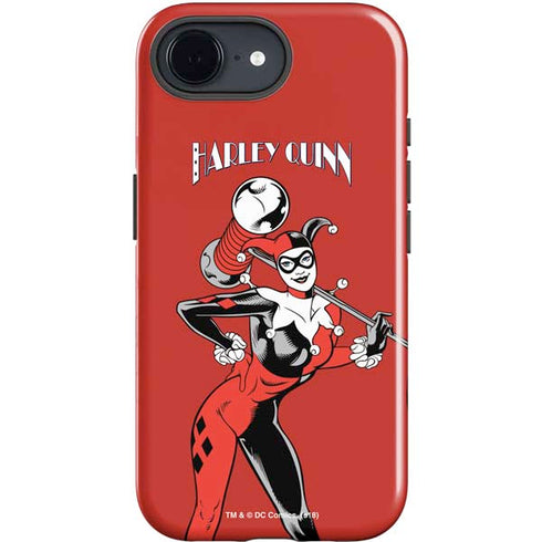 DC Comics Harley Quinn Classic Art Pose iPhone 16e Impact Case