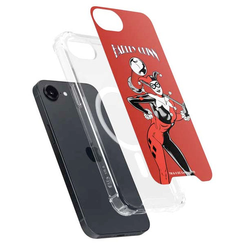 DC Comics Harley Quinn Classic Art Pose iPhone 16e MagSafe Case