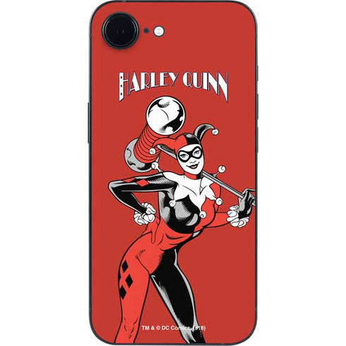 DC Comics Harley Quinn Classic Art Pose iPhone 16e Skin