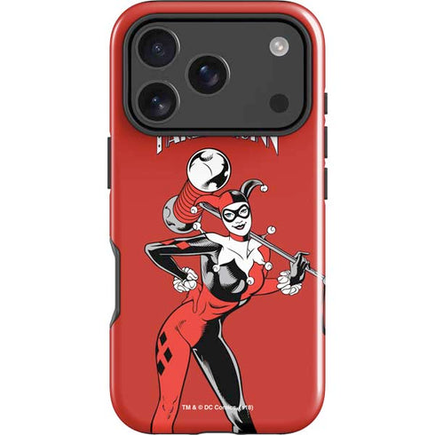 DC Comics Harley Quinn Classic Art Pose iPhone 18 Pro Max Impact Case
