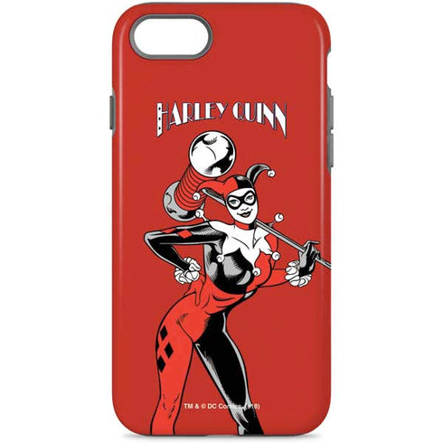 DC Comics Harley Quinn Classic Art Pose iPhone Cases