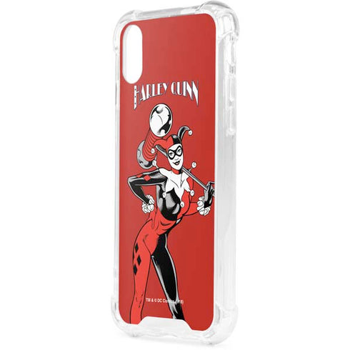 DC Comics Harley Quinn Classic Art Pose iPhone XS Clear Case