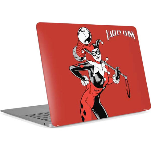 DC Comics Harley Quinn Classic Art Pose Apple MacBook Air Skin