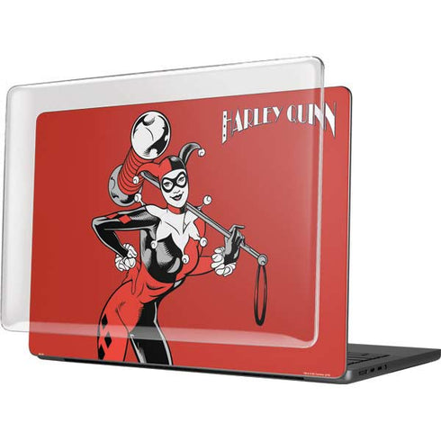 DC Comics Harley Quinn Classic Art Pose MacBook Pro 14in (2021-24) Case plus Skin