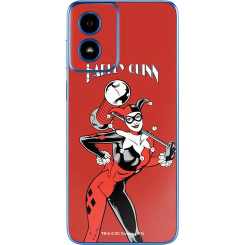 DC Comics Harley Quinn Classic Art Pose Moto G Play 4G (2024) Skin
