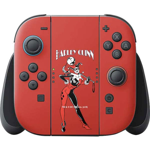 DC Comics Harley Quinn Classic Art Pose Nintendo Skins