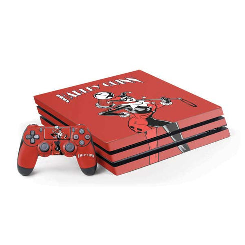 DC Comics Harley Quinn Classic Art Pose PlayStation PS4 Skins