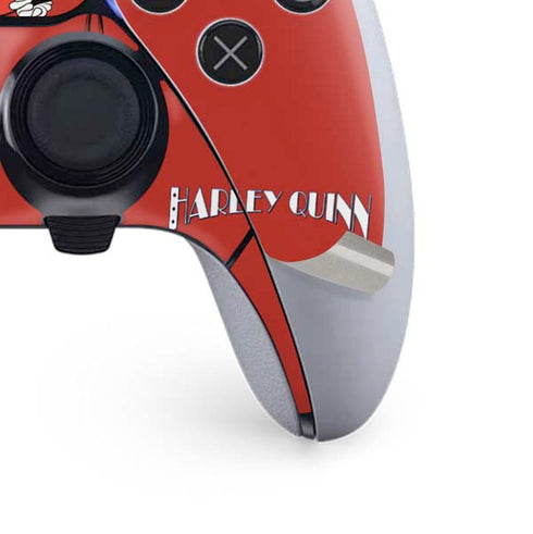 DC Comics Harley Quinn Classic Art Pose PS5 DualSense Edge Pro Controller Skin