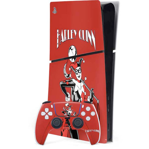 DC Comics Harley Quinn Classic Art Pose PlayStation PS5 Skins