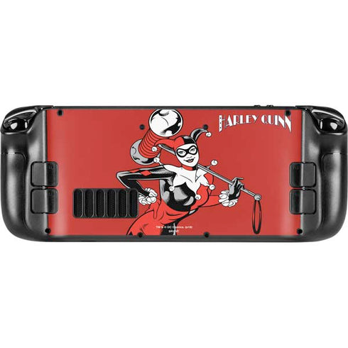 DC Comics Harley Quinn Classic Art Pose Steam Deck Handheld Gaming Computer Skin